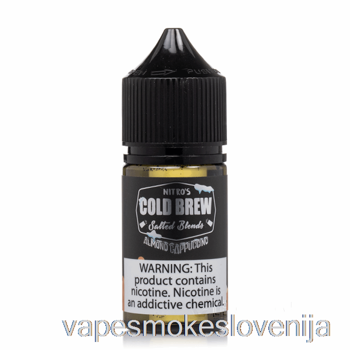 Vape Petrol Mandljev Kapučino - Nitros Cold Brew Soli - 30 Ml 25 Mg